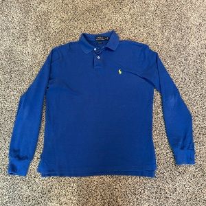 Blue Long Sleeve POLO RALPH LAUREN